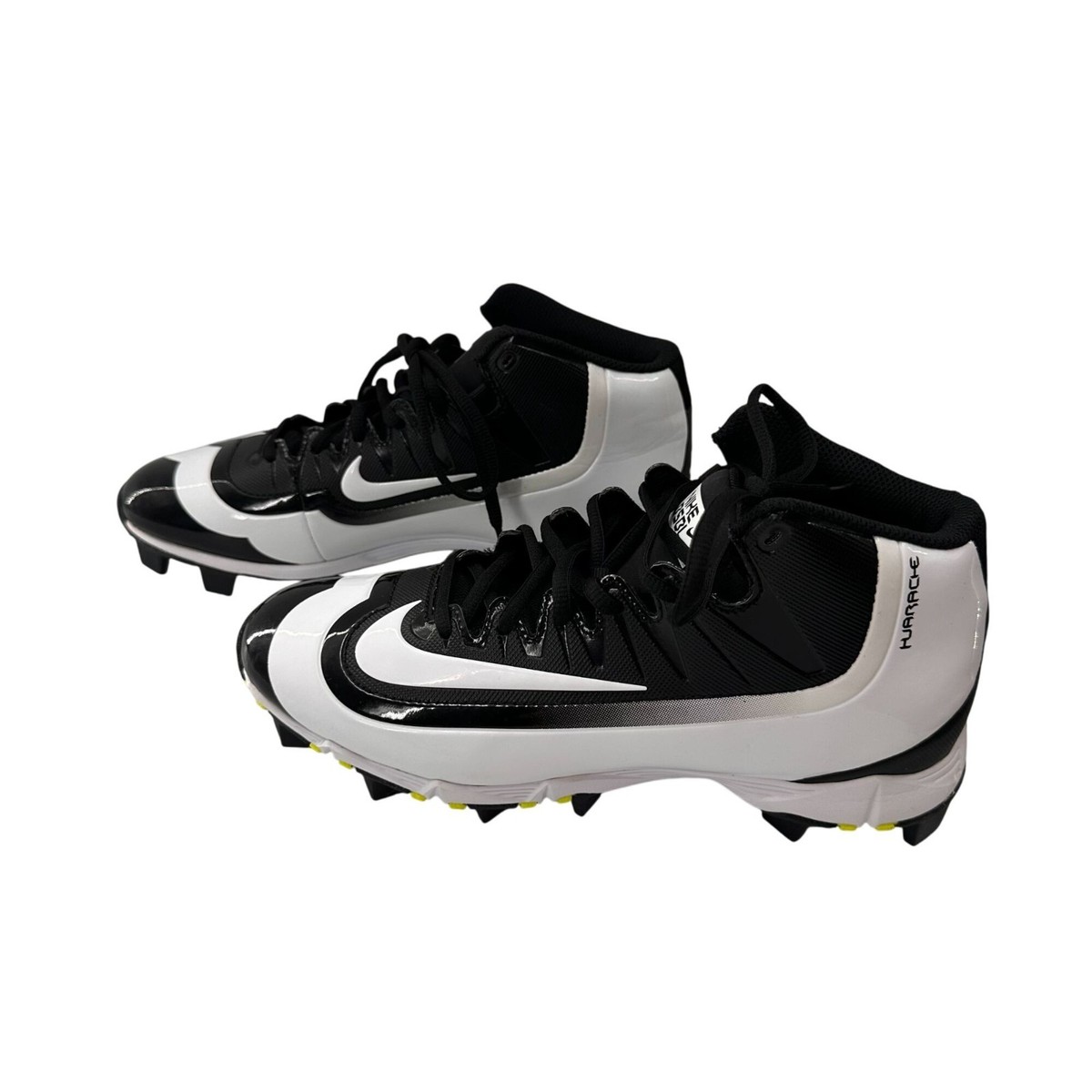 Spikes Nike {31} huarache para niños Negro/Blanc
