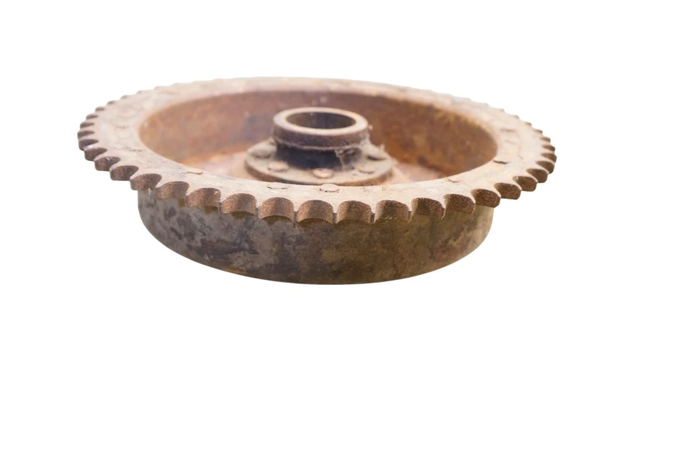 Harley VL V VLD WL Flathead Knucklehead 74 OEM JD Rear Brake Drum *2769A - Image 2 of 4