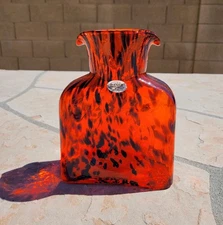 Blenko Kingfisher FIRST Quality Special Edition 384 Water Bottle Dreamcicle