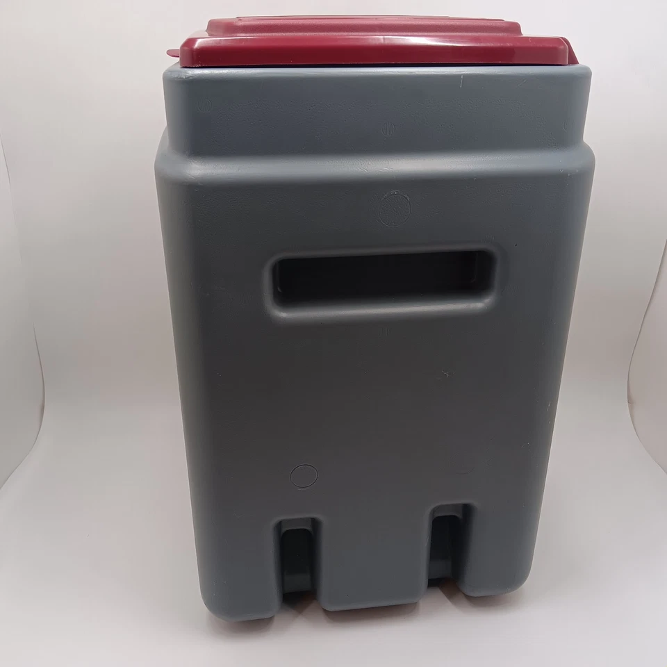 Alimentador seco para perros Little Giant The Max raro 25 libras Plástico duradero Foto 3 de 4