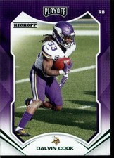 2021 PANINI PLAYOFF KICKOFF #147 DALVIN COOK MINNESOTA VIKINGS FOOTBALL