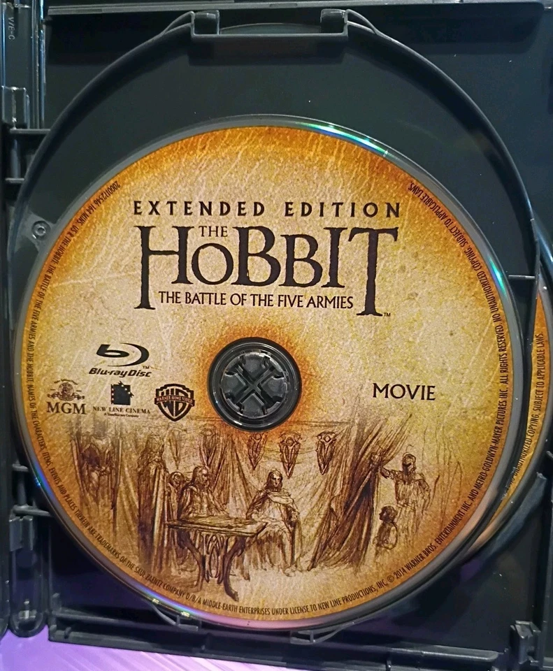 The Hobbit: the Battle of the Five Armies (Extended Edition) (Blu-ray, 2014)  - Image 4 of 4