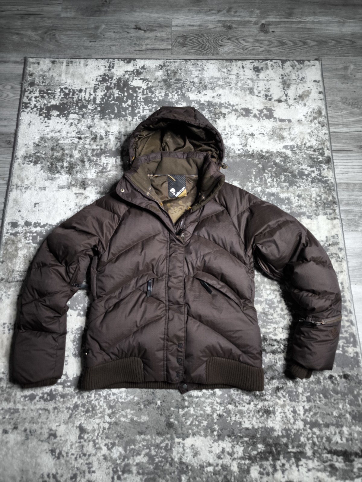 Piumino sci donna Salomon Clima PRO taglia M puffer raro snowboard