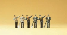 Preiser 14014 HO Scale Railroad Personnel -- Steam Engine Crew