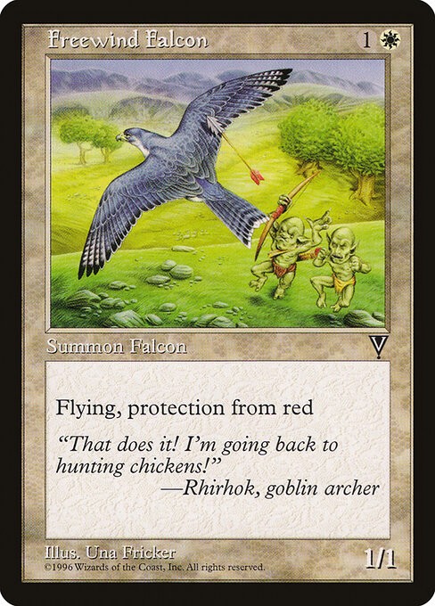 Freewind Falcon NonFoil Visions 5 NM MTG