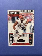 2024 Panini  Contenders Myles Garrett Season Ticket