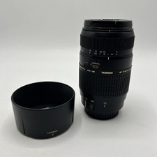 Tamron AF 70-300mm f4-5.6 LD Di Tele-Macro Lens, Canon Fit, Lens Caps and Hood.