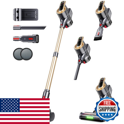Rendow Cordless Vacuum Cleaner 550W 45Kpa 65Mins Vacuum Cleaners For Home