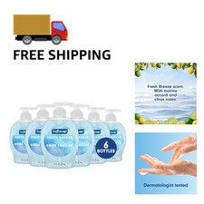 Softsoap Fresh Breeze Liquid Hand Soap - 7.5 Fl Oz, Pack of 6 for All Skin Types