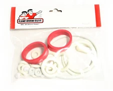 Bally Kings of Steel Pinball Machine Replacement Repair Rubber Ring Kit White