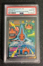 Pokémon TCG: PSA 10 Rotom ex 126/094 Me02: Fiamme Fantastiche