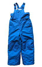 Childs SWISSTECH Snow Bibs Size XS 4-5 Royal Blue Zip Front Elastic Legs