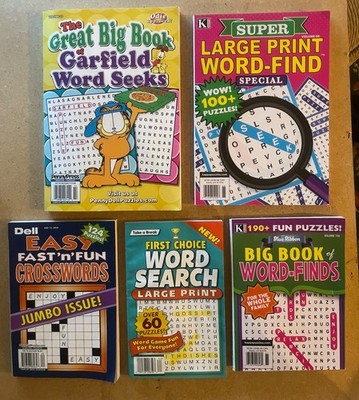 Lot of 5 Activity Books