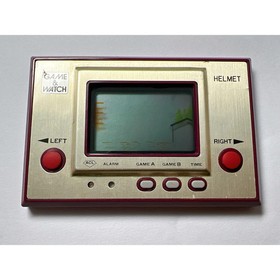 NINTENDO GAME AND & WATCH Helmet 1981 w/ BOX Direct From Japan Very Rare Retro