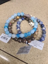 Lot of 3 Fahlo Bracelets No Cards 89670