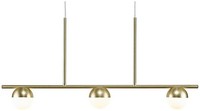WeißE Moderne HäNgelampen 3X5W/G9 IP20 Messing-Look