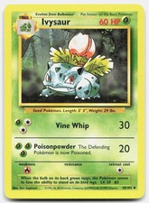 Base Set Unlimited Ivysaur 30/102 Lightly Played Pokemon UC Tcg Card