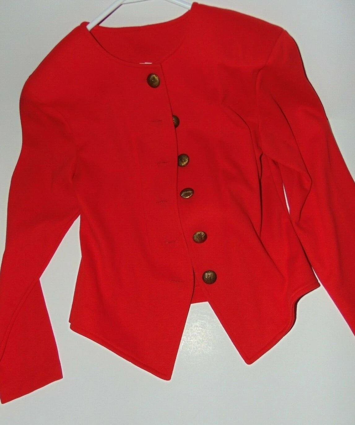 UNDERCOVER MODA INTL VS Tuta elettrica in maglia rossa Taglia S