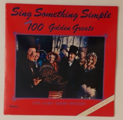 Cliff Adams Singers ''Sing Something Simple'' Double LP 1982 Ronco Label RTD 2087