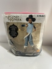 Halloween Nickelodeon The Legend Of Korra Youth Girls Costume Size L 10/12 NWT