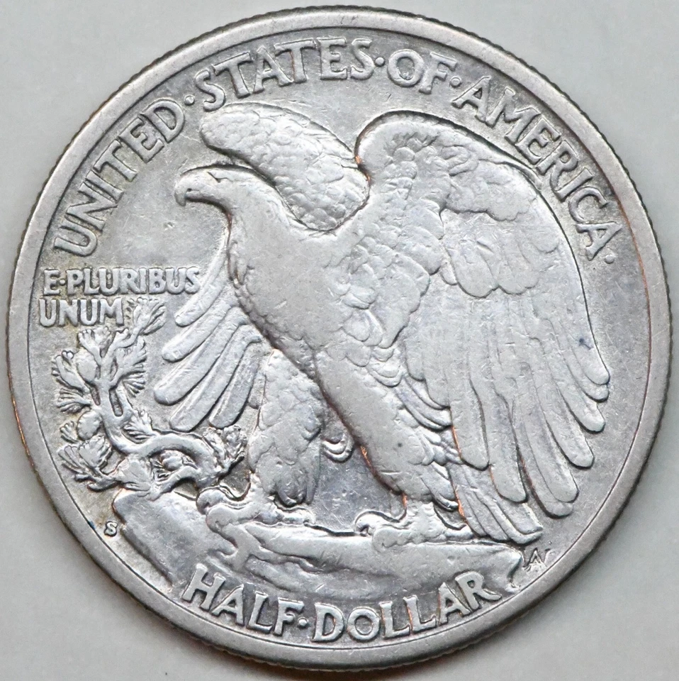 1933 s walking liberty half dollar in a high circulated grade - Image 3 of 3