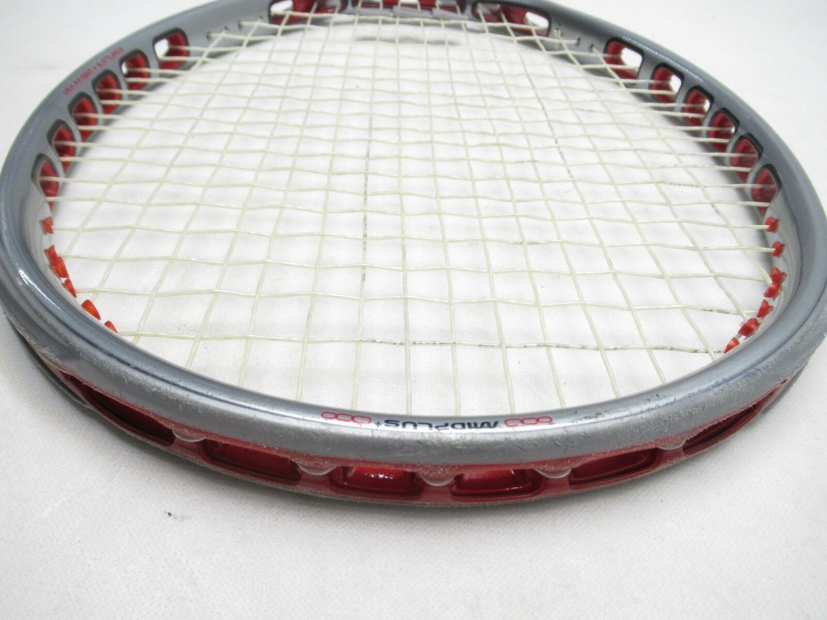 PRINCE O3 SPEEDPORT RED TENNIS RACQUET (4 1/2) NEW GRIP +