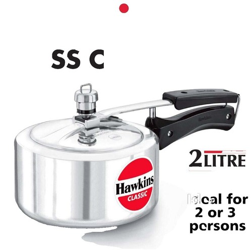 New Hawkins Classic Pressure Cooker Steamer 12 Liter With Hawkins