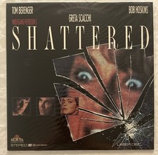 Shattered 1991 Laser Disc MGM/UA Home Video Laserdisc. SEALED