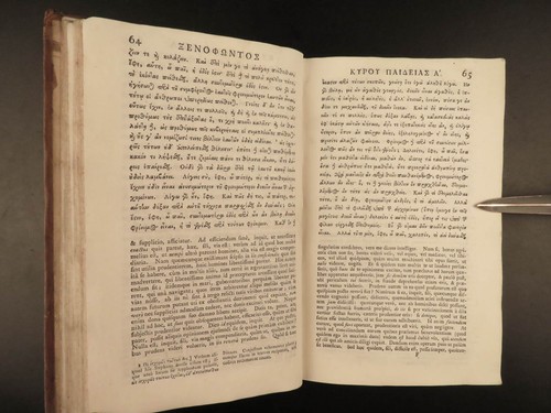 1738 Xenophon Greek Philosophy Sparta Peloponnesian War Latin London Hutchinson - Picture 7 of 12