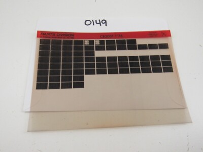 Honda CB200T T '76 Parts Catalog Manual Microfiche