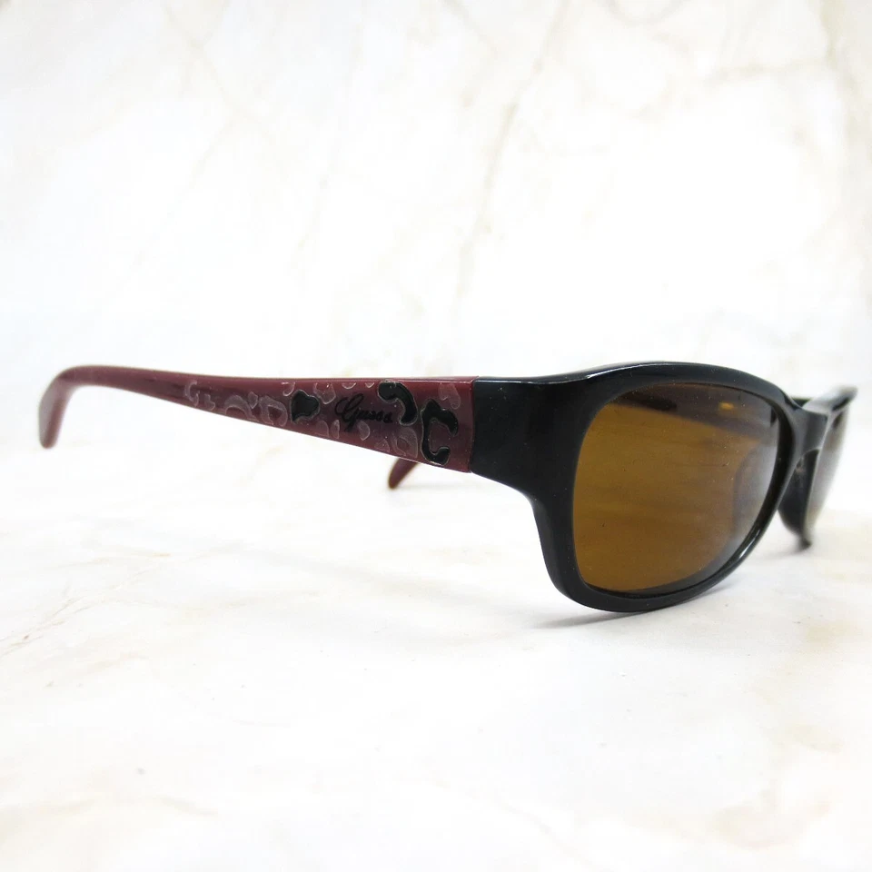 Gafas de sol Guess marco GU2212 para hombre negro borgoña borde completo rectangular 53-17-130 Foto 2 de 4