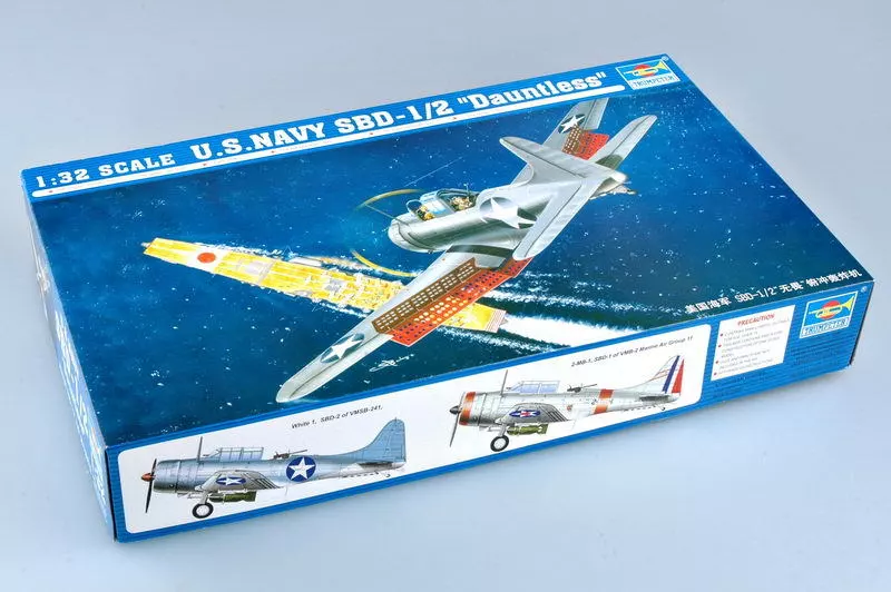 Trumpeter 1/32 02241 US. Navy SBD-1/2 Dauntless | eBay