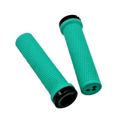 Anicy 2 Manopole MTB - Manopole Per Bicicletta, Mountain Bike, Manubrio Fine, Lega Di Alluminio, Maniglie Di Sicurezza 22.2 Mm, Nero - Foto 5