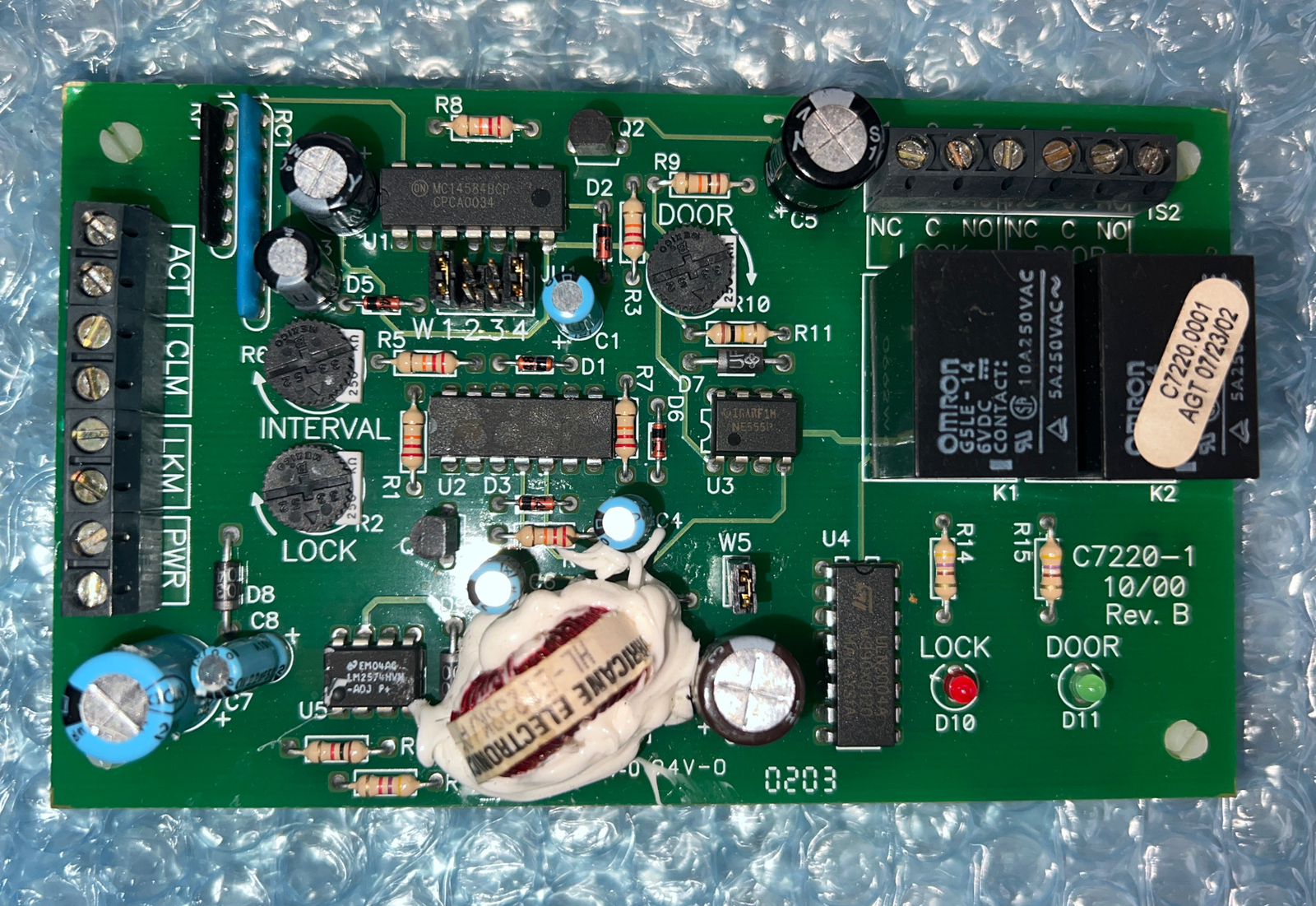 Logic Module Horton C7220-1 - Electric Strike Interface Module - (Horton) Nos Surplus | eBay