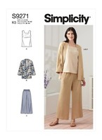 Simplicity S9271 Damen Schnittmuster Jacke Oberteil Hose GrößEn 8-16 & 16-26