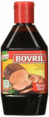 3 Bottles Knorr Bovril Concentrated Liquid Stock Beef 250ml Each - Canada FRESH!