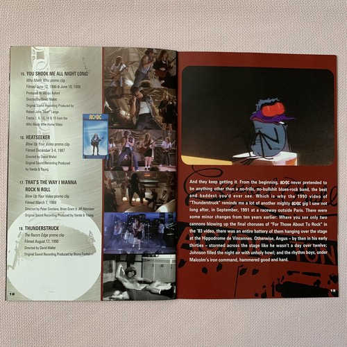 AC/DC FAMILY JEWELS 2 DVD SET 2005 40 Tracks - Picture 12 of 15
