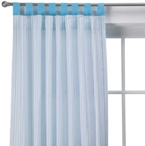 Panel de ventana azul Circo peces 54 pulgadas X 84 pulgadas Foto 2 de 2