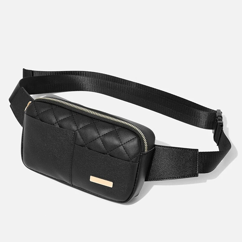 Unisex Waist Bum Bag Large Fanny Pack Travel Money Belt Pouch Wallet Bag UK - Image 4 of 4