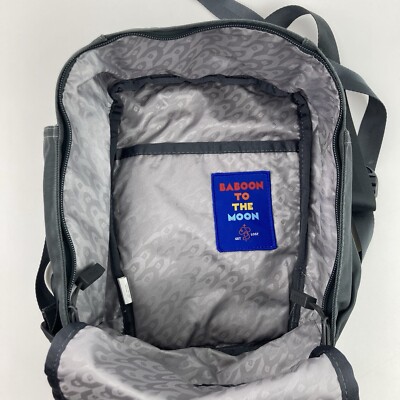 Baboon To The Moon Gray 8L Backpack Mini Nylon | eBay display picture 1