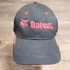 Bobcat of Fort Leppo Rents Strap Back Black Baseball Cap Hat