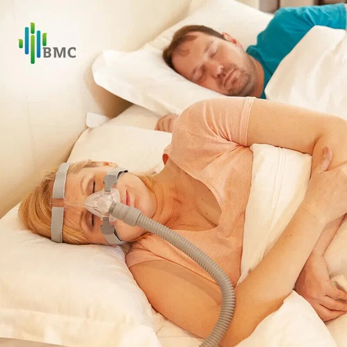 Genuine BMC CPAP Nasal Mask with Adjustable Headgear for Sleep Apnea Size S M L - Picture 7 of 21