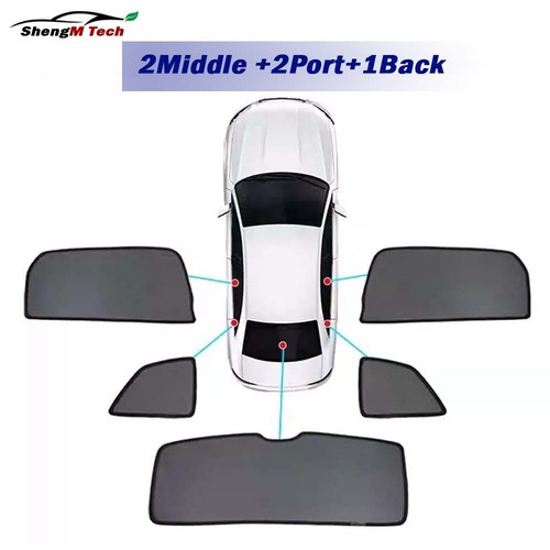Magnetic Sun Shades For BMW I3 hatchback I01 13+Rear Port Back Windows Sun Blind - Picture 24 of 24