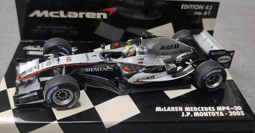 Minichamps McLaren Mercedes MP4-20 J.P.Montoya 2005 530054310 1:43 - 第 1/3 張圖片