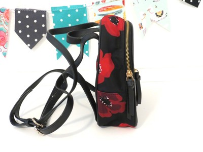 Kate Spade Mini Bradley Wilson Road Poppy Backpack Nylon  display picture 3