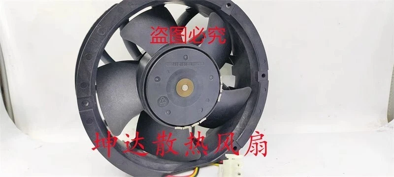 NIDEC XV17L48BS1A5-07 48V 1.54A 17CM 3pin Cooling Fan - Image 2 of 2