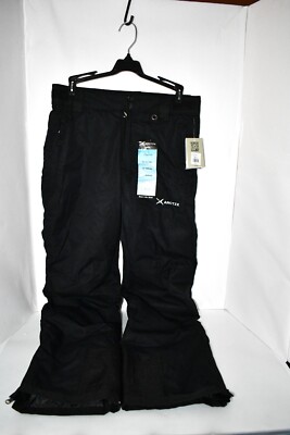 ARCTIX Mens Insulated Ski Snow Board Pants Black 3k Shell System