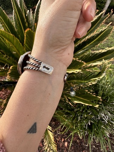 Sterling Silver Tiger Eye Cuff - Picture 3 of 8