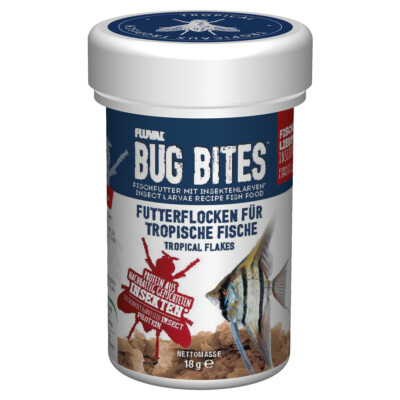 Fluval Bug Bites Tropical Flakes 100 ml, Fischfutter, UVP 3,99 EUR, NEU