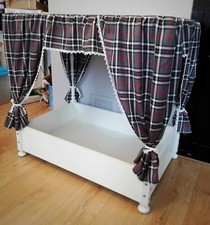Four poster dogs bed frame (refurbished / upcycled)